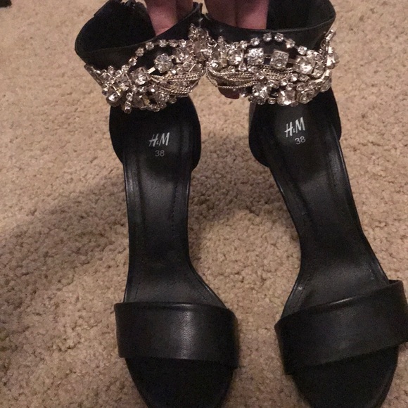 H&M Shoes - H & M bling heels